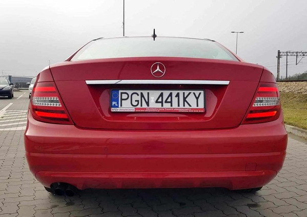 Mercedes-Benz Klasa C cena 46600 przebieg: 166000, rok produkcji 2012 z Trzemeszno małe 781